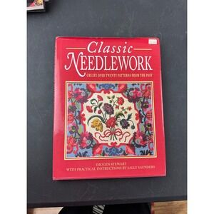 Classic Needlework Imogen Stewart Sally Saunders Patterns Bracken Books 1994 HB